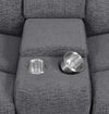 Bahrain 6-piece Modular Reclining Sectional Sofa Charcoal — product view 8