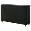 Lorient 8-drawer LED Bedroom Dresser Cabinet Black — product view 8
