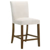 Paxton 5-piece Round Glass Top Counter Height Dining Set Beige — product view 8
