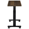 Westpark Height Adjustable Mobile Bedroom C-Table Dark Pine — product view 8