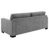 Simpson Upholstered Sofa Sleeper with Queen Mattress Grey — product view 8