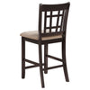 Lavon 5-piece Oval Counter Height Dining Set Light Chestnut — product view 8