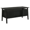 Goodson 64-inch 4-Drawer Double Pedestal Computer Desk Black — product view 8
