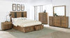 Terrace 2-drawer Queen Storage Bed Ash Brown — product view 8