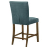 Paxton Upholstered Counter Height Dining Chair Teal Blue (Set of 2) — product view 8