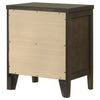 Wilkes 2-drawer Nightstand Bedside Table Dark Cocoa — product view 8
