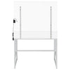 Eliza Vanity Set with Lighting & Stool White and Chrome — product view 8