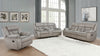 Greer Upholstered Motion Reclining Sofa Taupe — product view 8
