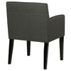 Catherine Upholstered Dining Arm Chair Grey (Set of 2) — product view 8