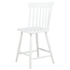 Andrews 5-piece Round Counter Dining Set Light Ash and White — product view 8
