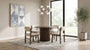 Hamlyn 47-inch Round Wood Dining Room Table Walnut — product view 8