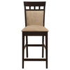 Gabriel 5-piece Square Counter Height Dining Set Cappuccino — product view 8