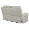 Brickston Triple Power Reclining Loveseat Grey — product view 8