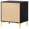 Kendall 2-drawer Nightstand Black — product view 8