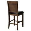 Dewey Upholstered Counter Chair Walnut (Set of 2) — product view 8