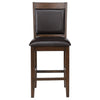 Dewey 5-piece Rectangular Dining Table Set Walnut — product view 8