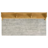 Besler 47-inch SmartTop Writing Desk with Shelf Cement and Natural — product view 8