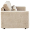 Amador Chenille Upholstered Track Arm Loveseat Camel — product view 8