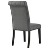 Alana Fabric Upholstered Dining Side Chair Grey (Set of 2) — product view 8