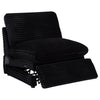 Collins 5-Piece Power Reclining Home Theater Seating Black — product view 8