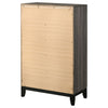 Watson 5-drawer Bedroom Chest Grey Oak — product view 8