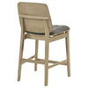 Redbridge Upholstered Counter Chair Grey and Natural Oak (Set of 2) — product view 8