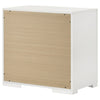 Ives 2-drawer Nightstand Bedside Table White High Gloss — product view 8