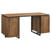Berhalter 6-Drawer Double Pedestal File Computer Desk — product view 8