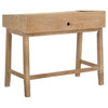Fabian 38-inch Computer Desk with Keyboard Drawer Distressed Light Brown — product view 8
