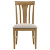 Hartville 7-piece Round Dining Table Set Natural Light Brown — product view 8
