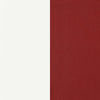 Retro 5-piece Round Dining Table Set White and Red — product view 8