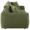 Elysia Fabric Upholstered Modular Lounge Loveseat Green — product view 8