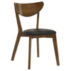 Jedda 5-piece Oval Dining Table Set Dark Walnut — product view 8