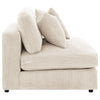 Blaine Upholstered Armless Chair Sand — product view 8