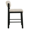 Hamlyn 5-piece Round Wood Counter Height Dining Set Cream and Black — product view 8