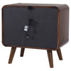 Robyn 2-drawer Nightstand Bedside Table Dark Walnut — product view 8