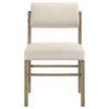 Strouse 5-piece Dining Set Cream and Natural Oak — product view 8