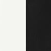 Retro 5-piece Round Dining Table Set White and Black — product view 8