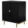 Arini 3-drawer Nightstand Black — product view 8