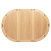 Lavon 5-piece Oval Counter Height Dining Set Light Oak — product view 8