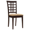 Kelso 3-piece Drop Leaf Dining Table Set Cappuccino and Tan — product view 8
