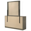 Fenwick 9-drawer Dresser with Mirror Grey Oak — product view 8