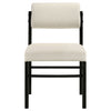 Strouse 5-piece Dining Set Cream and Black — product view 8