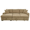 Pastrana Upholstered Sleeper Sectional Sofa LAF Chaise Camel — product view 8