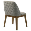 Franklin Upholstered Dining Side Chair Grey (Set of 2) — product view 8