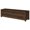 Sachin 4-door Engineered Wood 79-inch TV Stand Dark Pine — product view 8