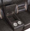 Greer 2-piece Upholstered Reclining Sofa Set Brown — product view 8