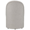 Aubrey Upholstered Barrel Dining Side Chair Beige (Set of 2) — product view 8