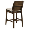 Hamlyn 5-piece Round Wood Counter Height Dining Set Cream and Walnut — product view 8