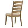 Danvers 5-piece Dining Table Set Brown Oak and Latte — product view 8